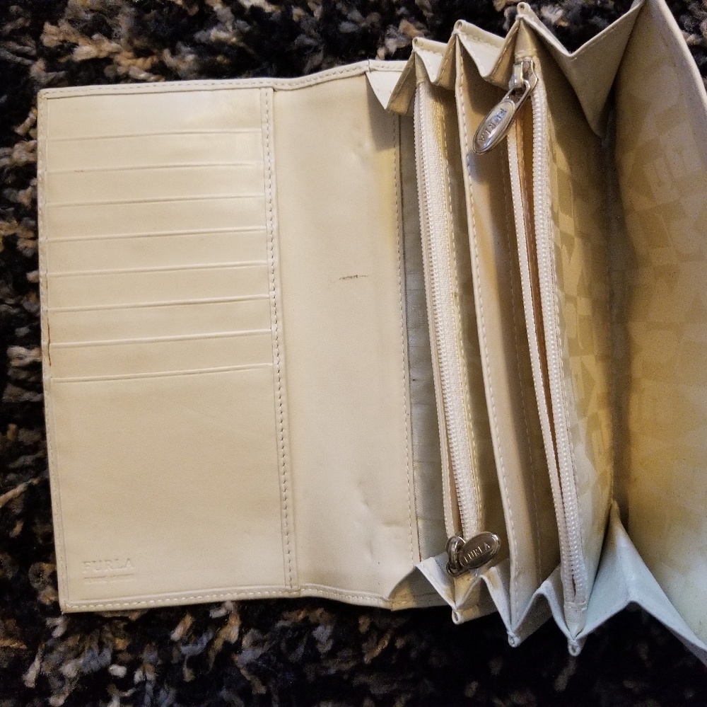 Furla Python Embossed Leather Bag And Wallet - image 3